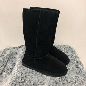 NEW Size 8 Bearpaw Black Tall Eva Boots